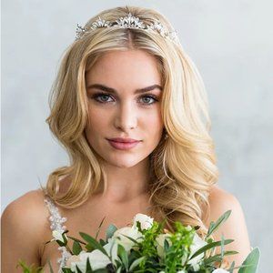 Brides & Hairpins Silver Natala Crown